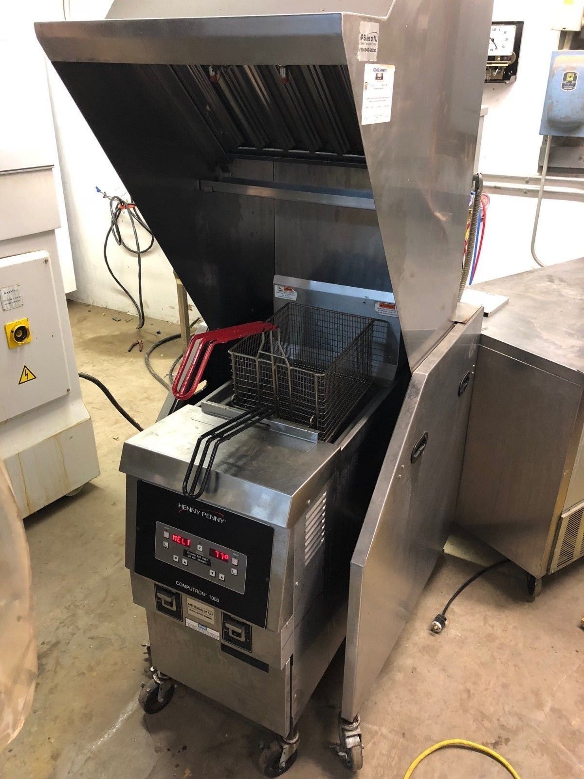 Henny Penny OFE321F High Volume Electric Fryer Ventless Self Contained