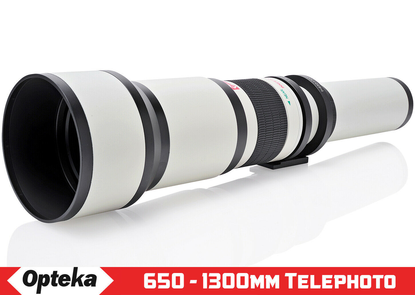 Opteka 6501300mm Telephoto Lens for Nikon D3500 D3400 D3300 D3200