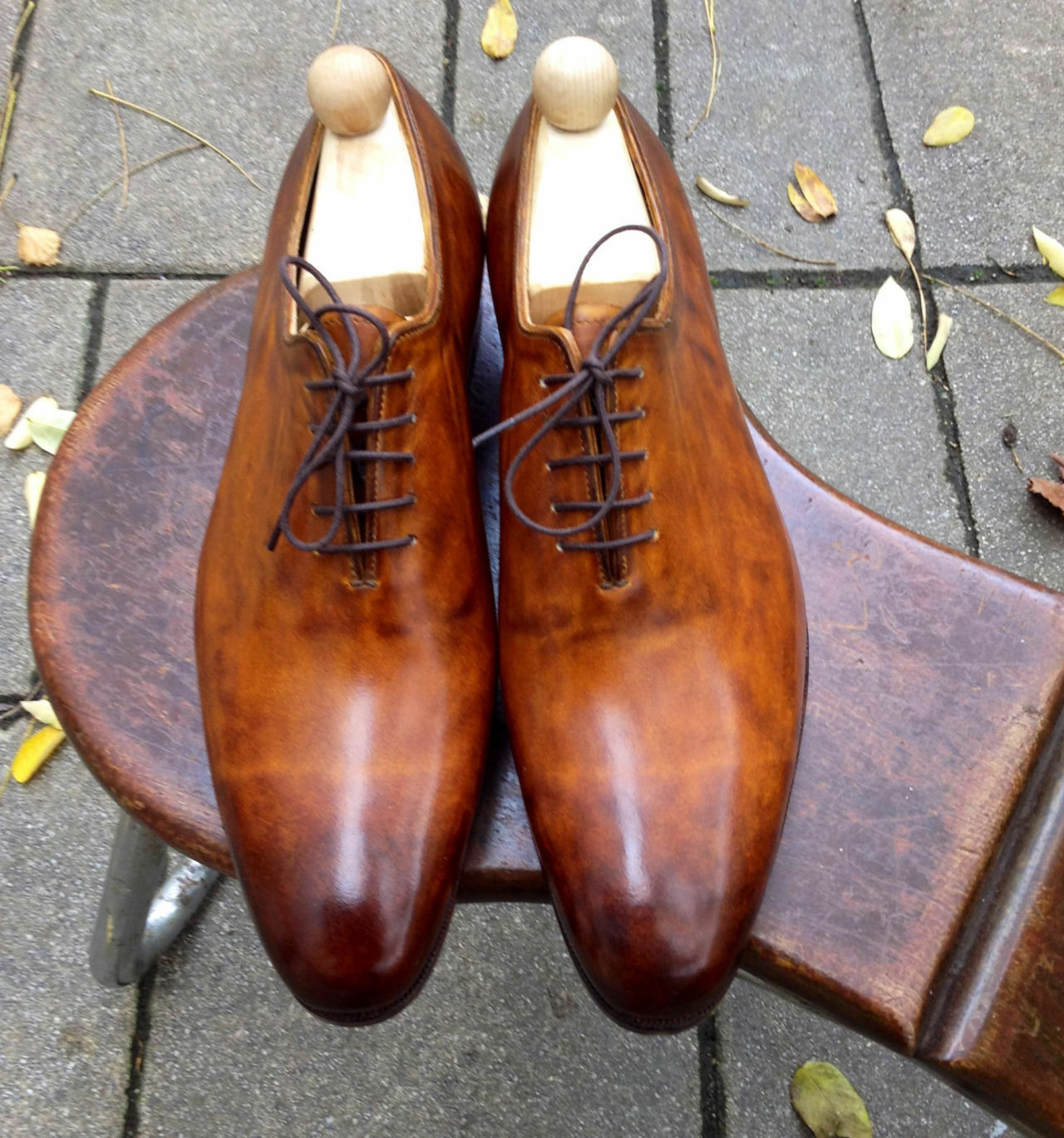 Professional Foots,Caramel Brown,Balmoral Premium Leather