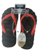 Shocked Boys Sandals ZTB-1003/A Black/Red - XL 3-4 - $8.90