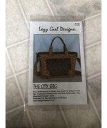 The City Bag Lazy Girl Designs #112 Quilted Tote Handbag Pattern - $9.49
