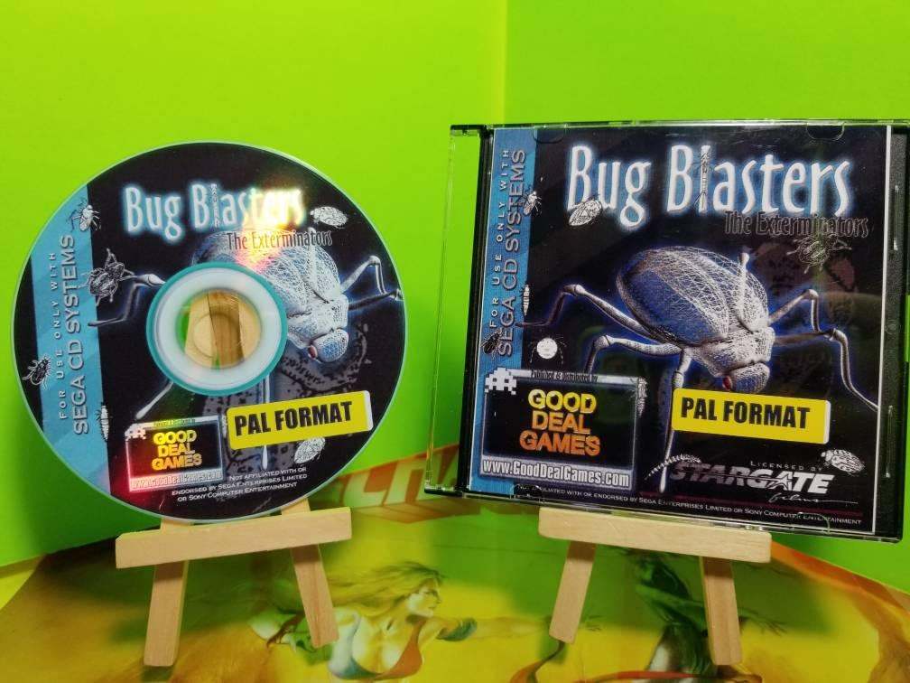 Bug Blasters, Exterminators custom reproduction case with art disc for