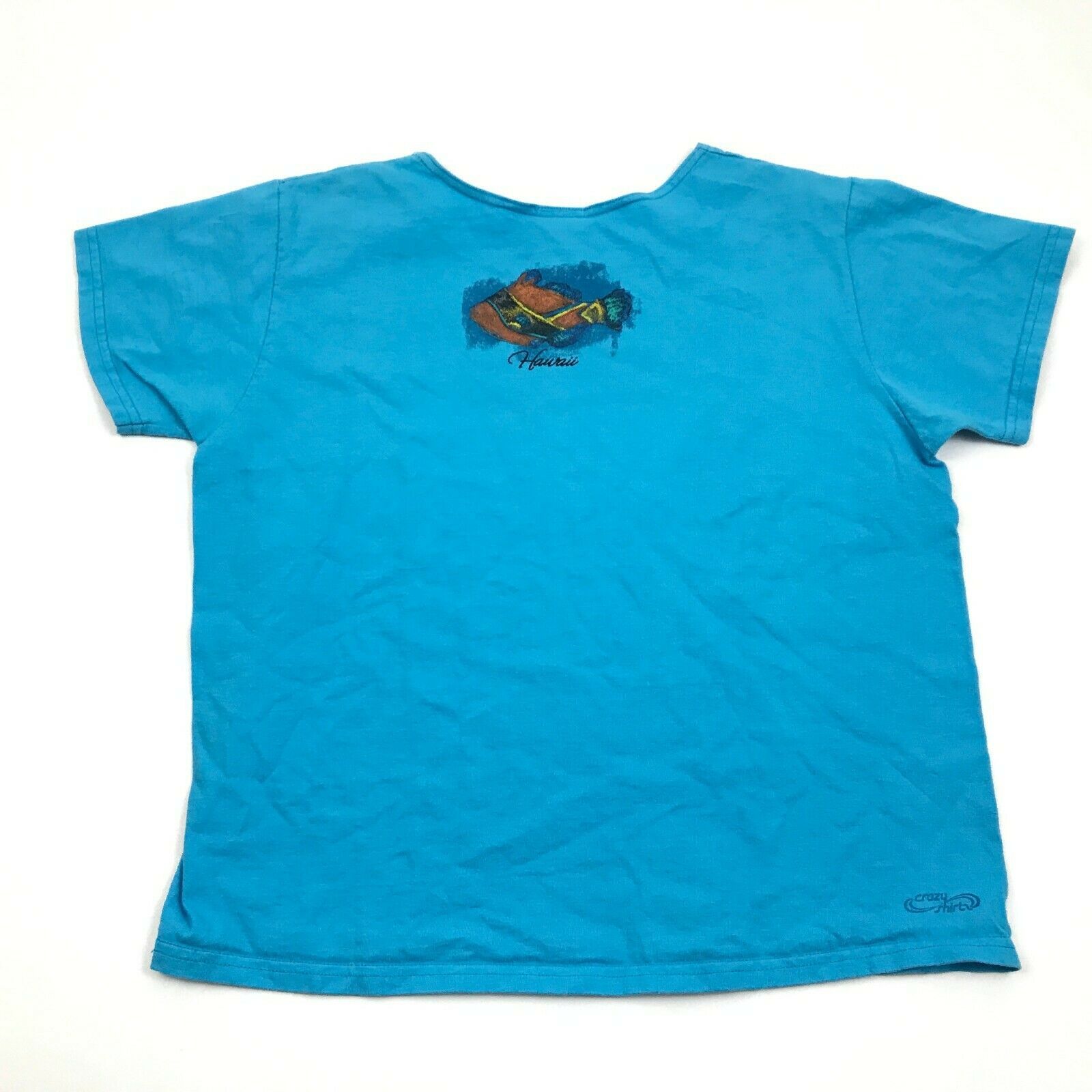 VINTAGE Crazy Shirts Shirt Womens Size S Triggerfish
