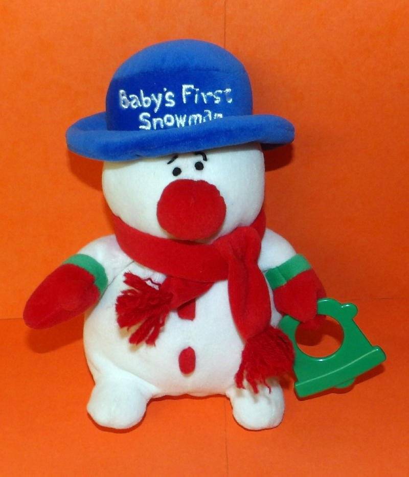 Carter's Mini Snowman Plush 