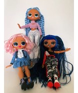 LOL Surprise OMG  MGA 9&quot; Fashion Dolls w/ Clothes Lot Of 3 - $29.69