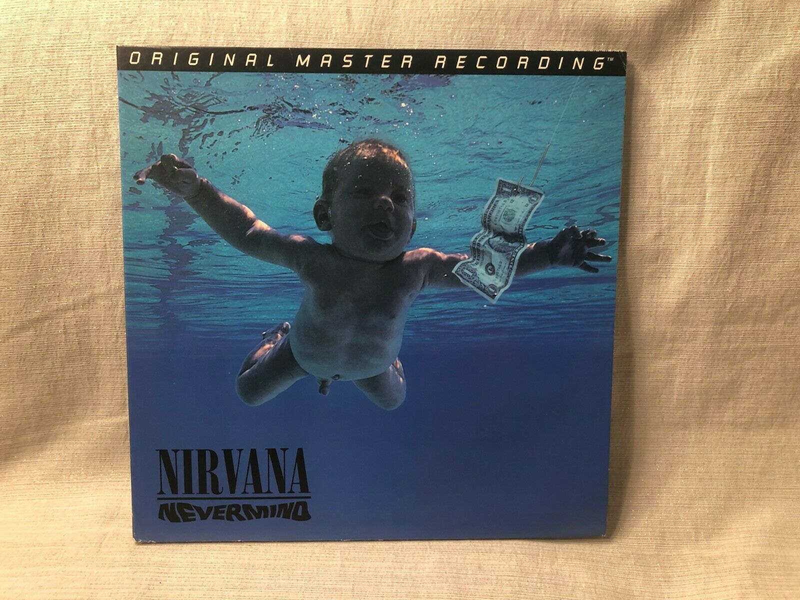 Nirvana ‎Nevermind LP Vinyl Album DGC Geffen ‎Records MFSL 1-258 EX/EX ...