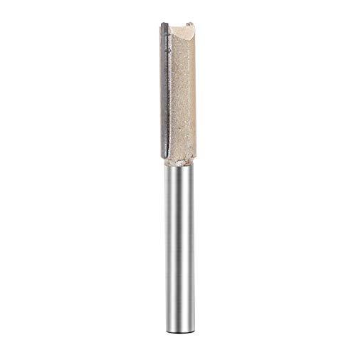Straight Router Bit Double Flute Plunge Router Bit Carbide Tipped