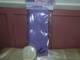 LAVENDER INFUSED EXFOLIATING BATH CLOTH WITH LOOFAH SOAP - $6.34
