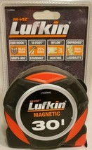 Lufkin L1030MAG 30&#39; x 1-3/16&quot; Magnetic Tape Measure Command Series - $13.86