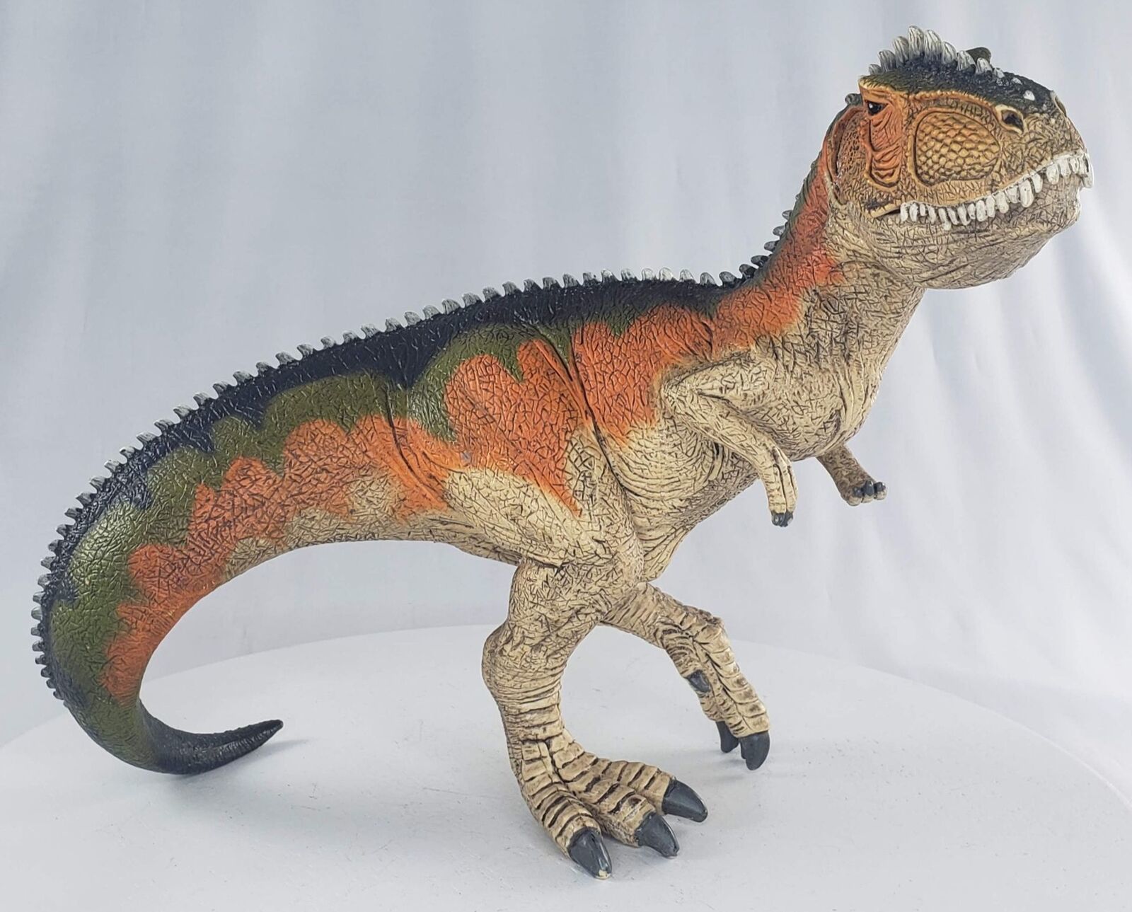 Schleich Giganotosaurus Orange Dinosaur #14543 Tyrannosaurus Rex ...