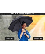 Kenneth Cole Mens/Womens Full Size Umbrella w Travel Sleeve - $39.59