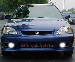 Xenon Halogen Fog Lights lamps for 1999-2000 Honda Civic SI 99 00 - $99.77