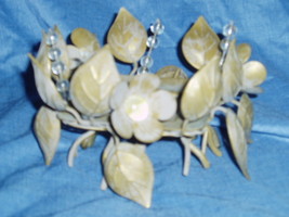 PartyLite Golden Leaves Candleholder Party Lite -b - $8.00
