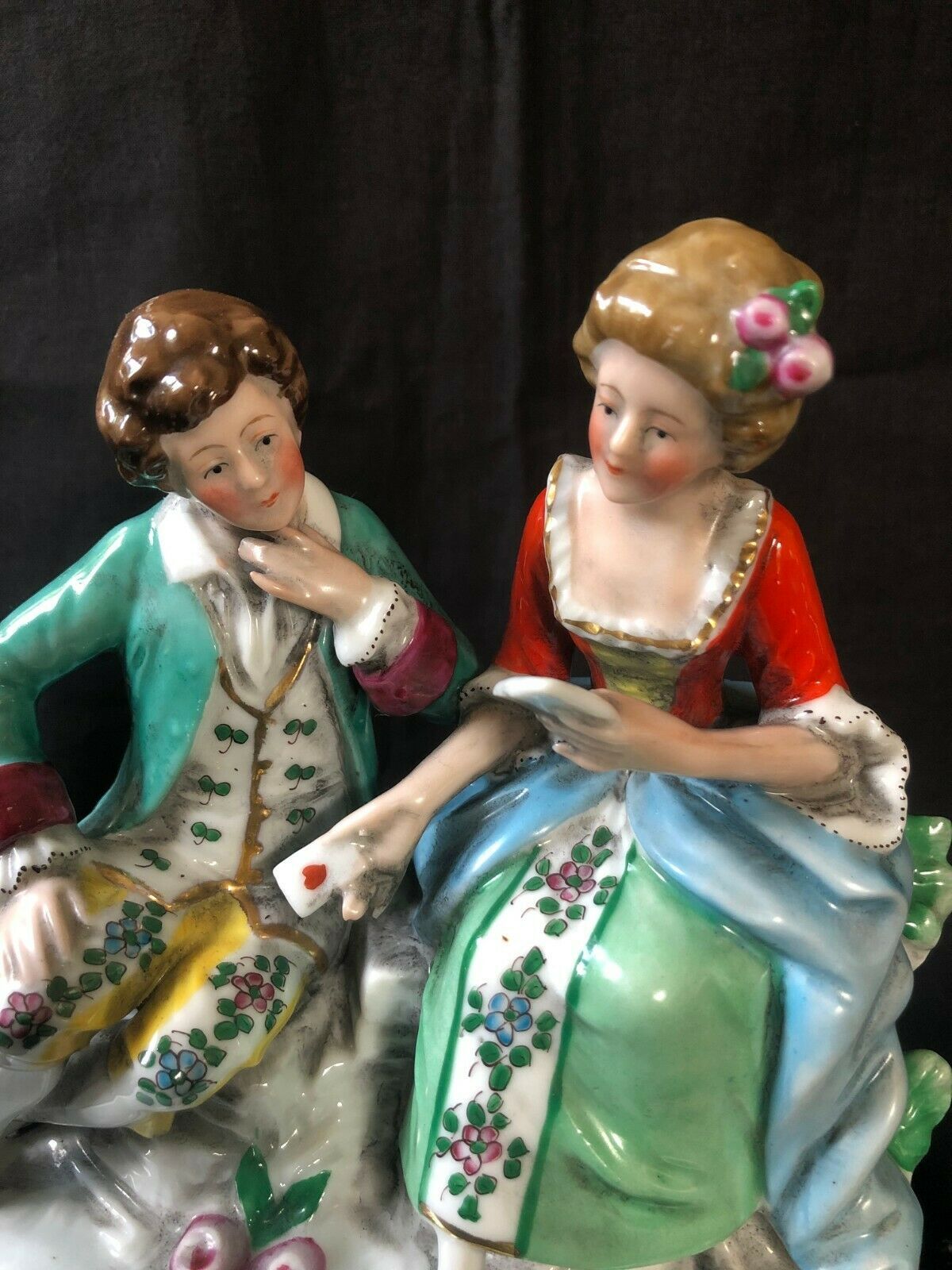 Antique German Porcelain Figurine. 