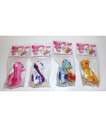 2013 MY LITTLE PONY SET OF 4 FRIENDSHIP IS MAGIC 3&quot; PONIES ~SEALED IN PA... - $34.64