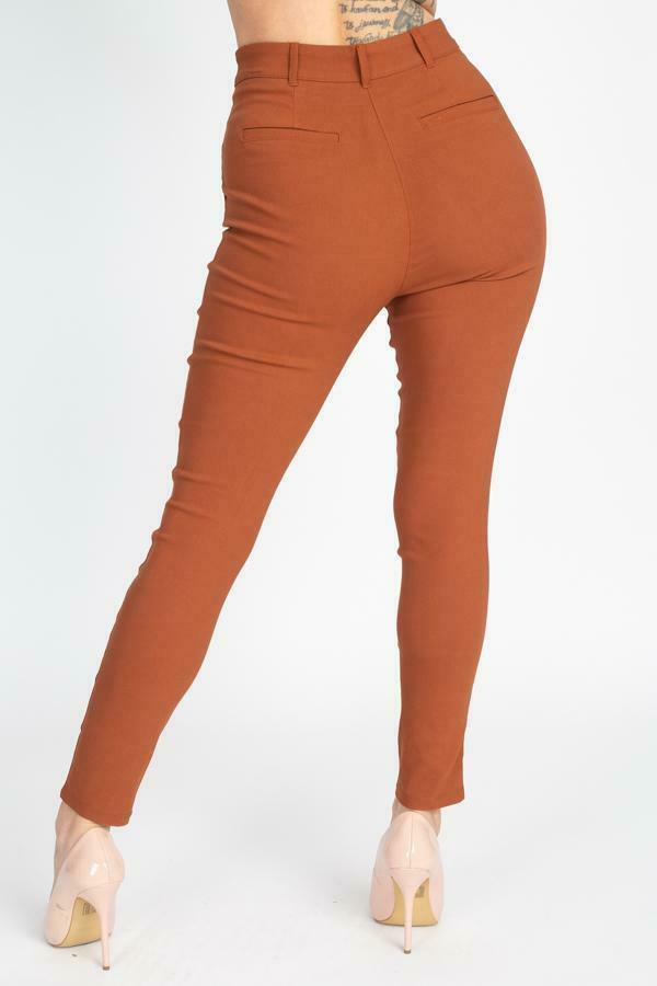 high rise skinny pants