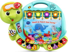 VTech Touch and Teach Sea Turtle Interactive Learning Book - $30.94