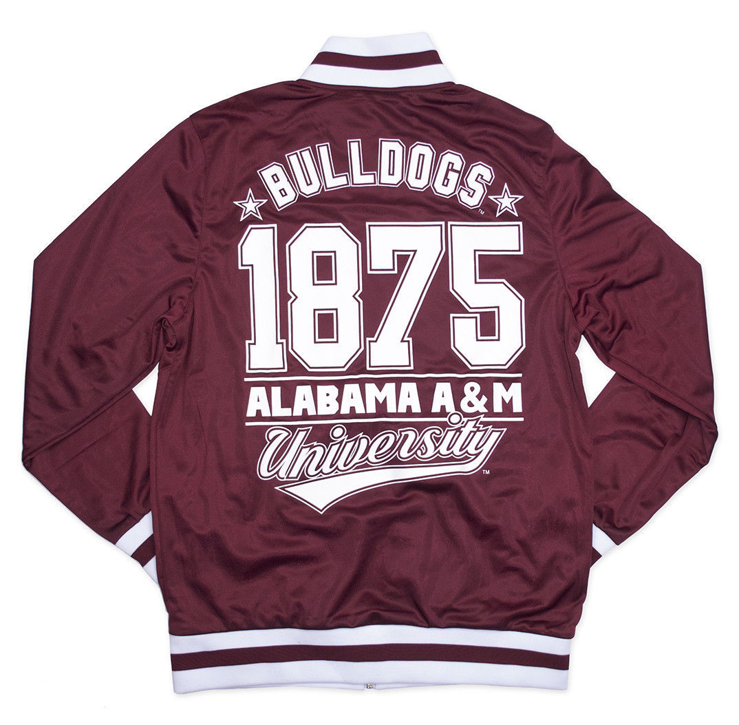 Alabama A&M University Jogging Suit Jacket AAMU Bulldogs Outerwear