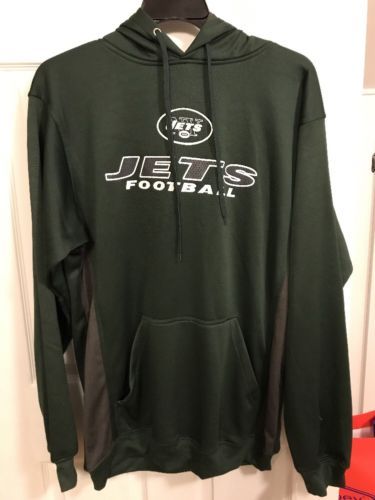 L NWT Houston Texas NFL Team Apparel Boys Pull On Hooded Sweat Shirt Sz M