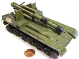 Dinky Toys Chieftain 155mm SPG Artillery Die Cast & Plastic No Tracks  RVH - $15.95