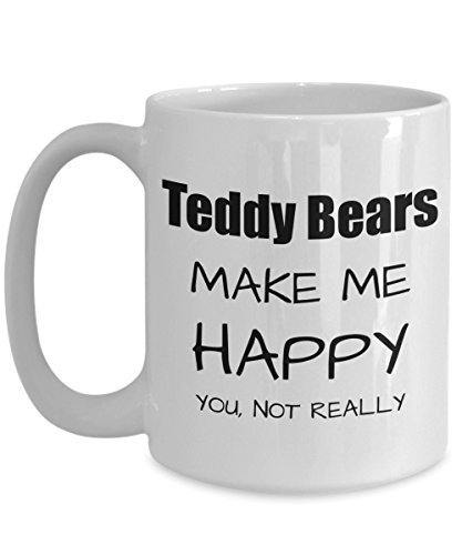 TEDDY BEARS Lover Gift, Funny Tedy Bear Fan Mug, Hobby Birthday Gift Idea, Chris