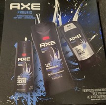AXE Phoenix Gift Set: Body Spray, Body Wash, Anti-Perspirant. New. - $16.00