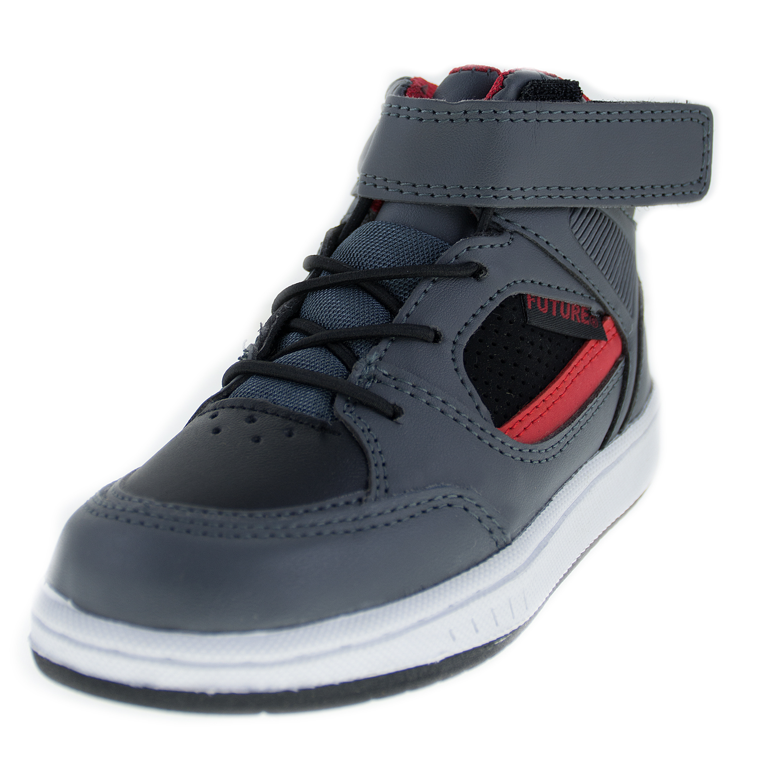 Boy's Future High-Top Gray Toddler/Youth Tennis Shoes - Boys' Shoes