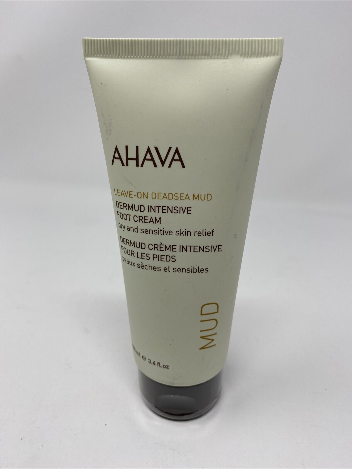 AHAVA Dermud Intensive Foot Cream, Dry and Sensitive Skin Relief 100ml / 3.4 oz - $18.23