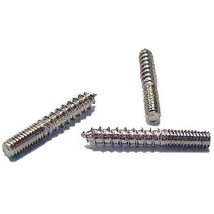 Set Of 100 Western Horse Tack Nickle Plated Wood Screw Concho Threads U-... - $31.63