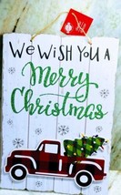 Christmas House Hanging Decor- NEW-SHIP24HRS. 13.5x9.5inch - $21.77