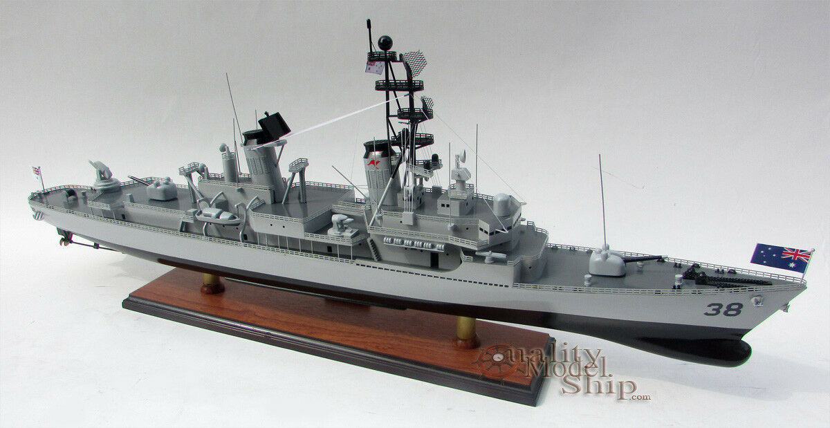 HMAS Perth D38 Destroyer Handcrafted War Ship Display Model 36" NEW