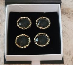 Magnetic Horse Show Number Pins Black Glam Set of 4 NEW image 3