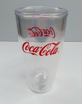 Coca-Cola 26oz Clear Insulated Tumbler Cup - BRAND NEW - $6.44