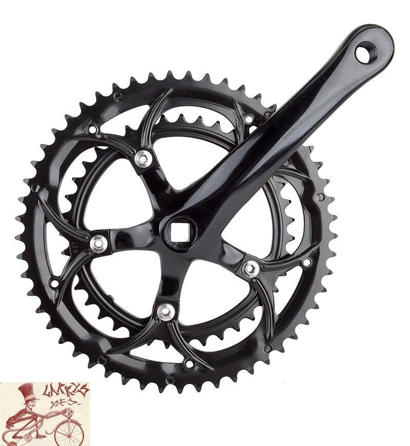 SunLite Square Taper Bicycle Bike Crank Arm 175mm //// Left //// Black
