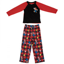 Nintendo Super Mario Long Sleeve 2-Piece Pajama Set Multi-Color - $19.99