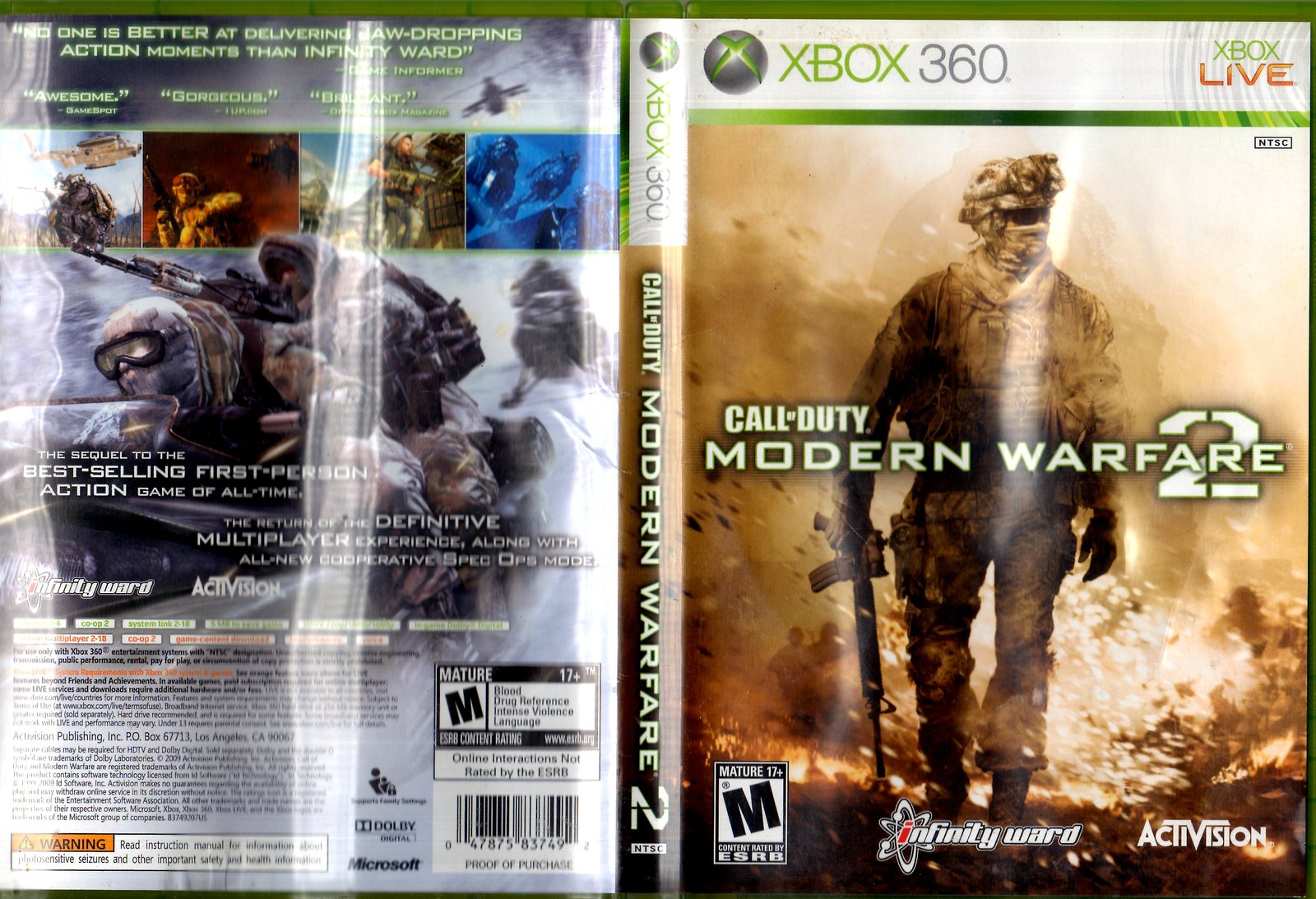 modern warfare 2 xbox 360