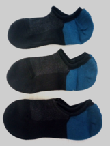 (3 Pair) Men COTTON No Show Ankle Casual Socks - fits MEN&#39;S U.S SHOE SIZ... - $10.02