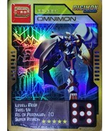 Bandai Digimon S1 D-CYBER Card Holographic Gold Stamp Omnimon - £44.80 GBP