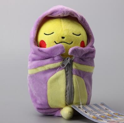 pikachu sleeping bag plush