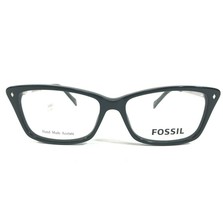 Fossil FOS 6030 263 Eyeglasses Frames Black Cat Eye Thick Full Rim 53-15... - $42.58