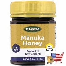 Manuka Honey MGO 515+ 8.8oz 250g Manuka Honey 100% Pure New Zealand Flora - $134.51