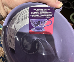 Disney Parks Alice in Wonderland Color Changing Teacup Ceramic Mug NEW image 5
