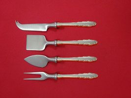 English Provincial by Reed &amp; Barton Sterling Cheese Serving Set 4pc HHWS... - $286.11