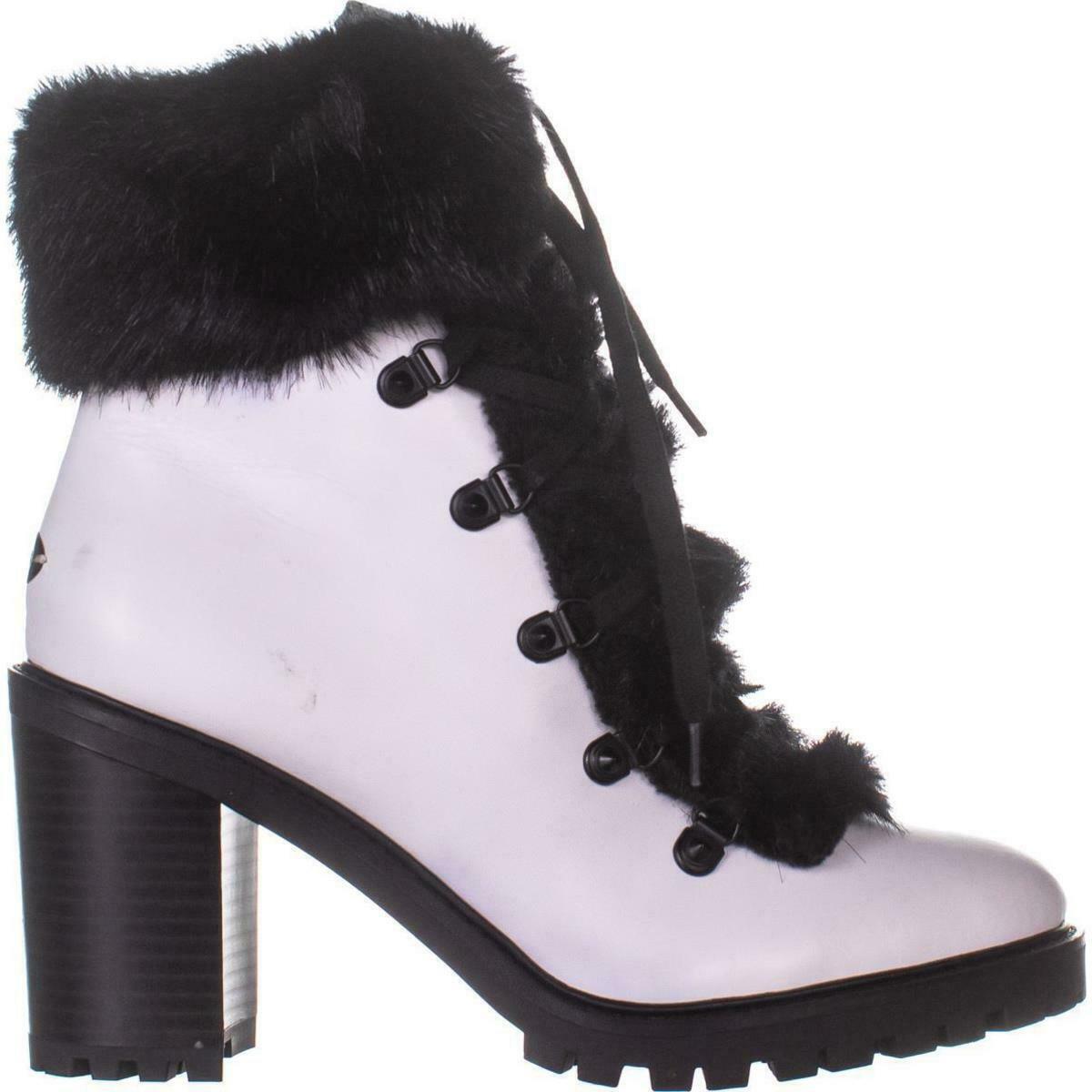 guess high heel ankle boots