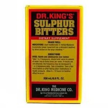 3 Dr King King&#39;s Sulphur Bitters Dietary Supplement 200 ml 6.8 oz - $85.00