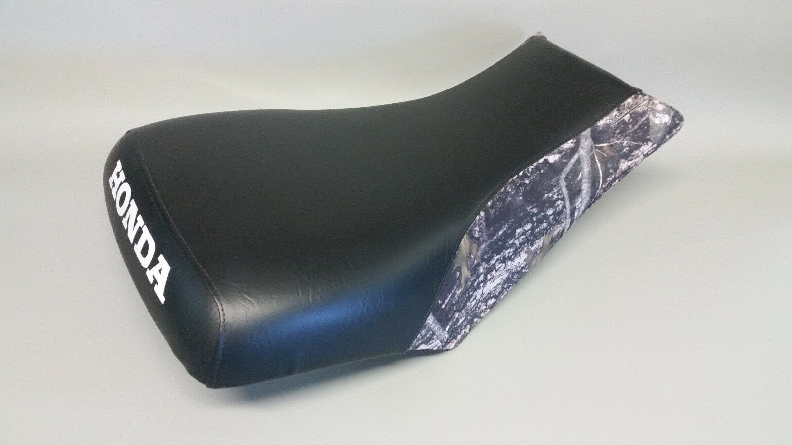 HONDA TRX250 RECON Seat Cover 19972004 in 2tone BLACK & CAMO Front