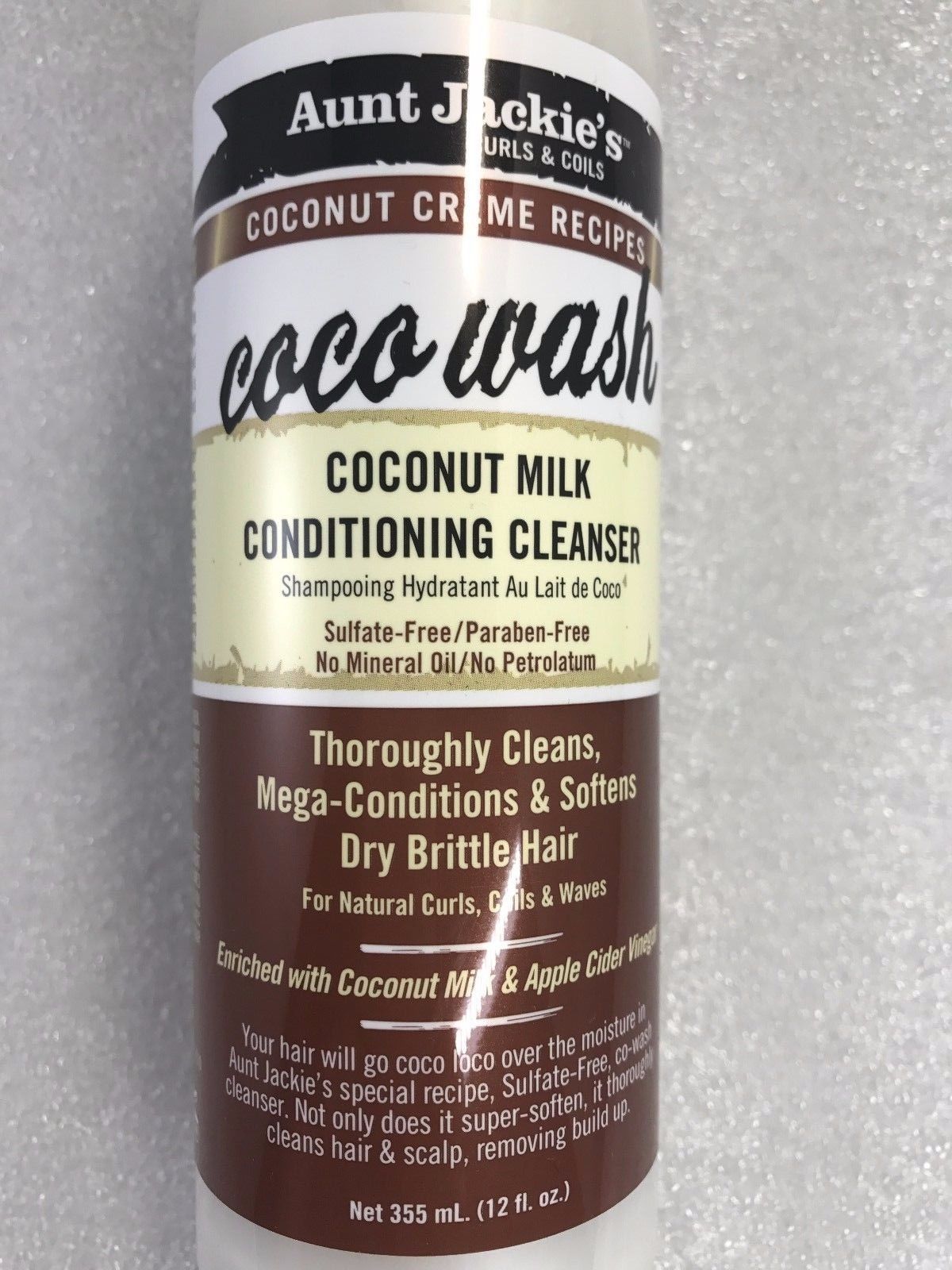 AUNT JACKIE'S COCONUT CREME RECIPES COCO WASH COCONUT MILK CONDITIONING