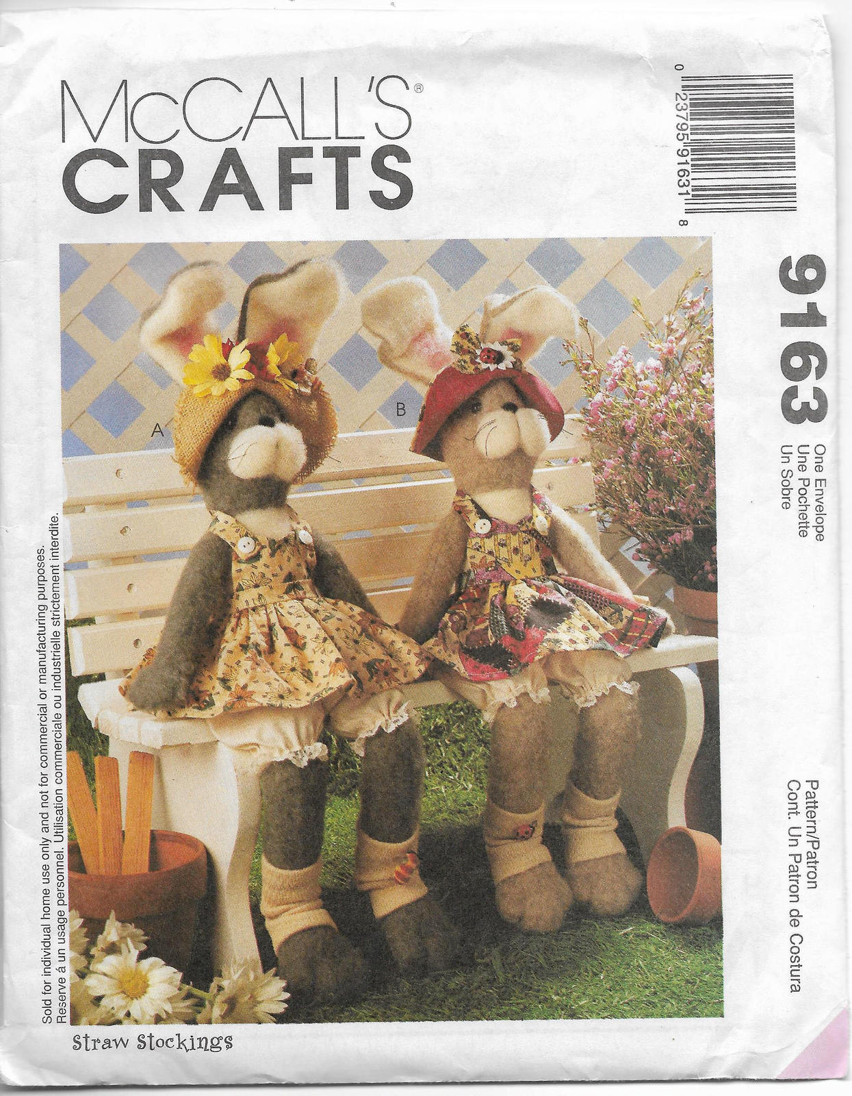 McCalls Crafts 9163 Door Greeters Two and similar items