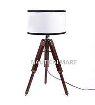 NAUTICALMART DESIGNER ANTIQUE FINISH TRIPOD TABLE LAMP