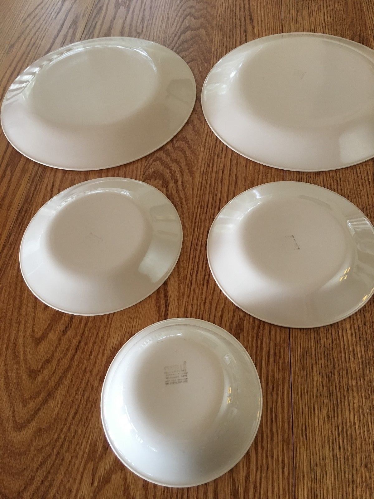 CORELLE GREEN TRIM FLOWERS DINNERWARE CHOICESDINNER & DESSERT PLATES